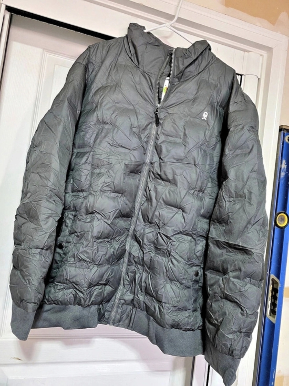 Little Donkey Andy Mens  XXL Gray Puffer Jacket - New